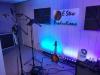 Two mic stands, one choice — solid state or tube mic.